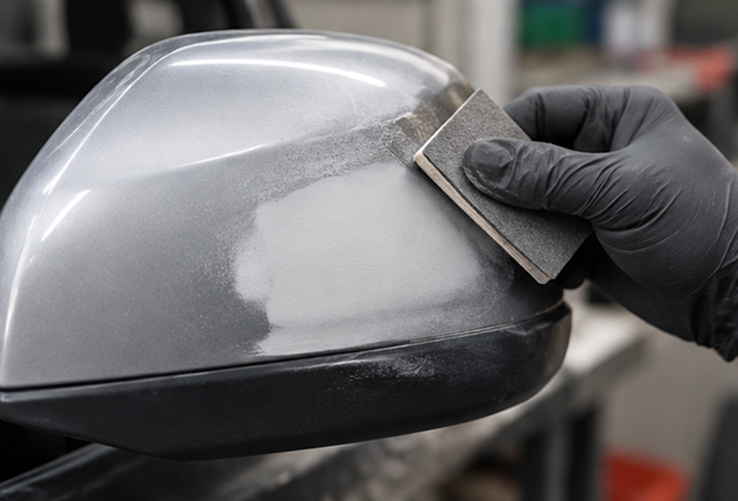 Повреждено зеркало после небольшого ДТП